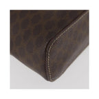 Pochette Celine Macadam Vanity Toile - Marron