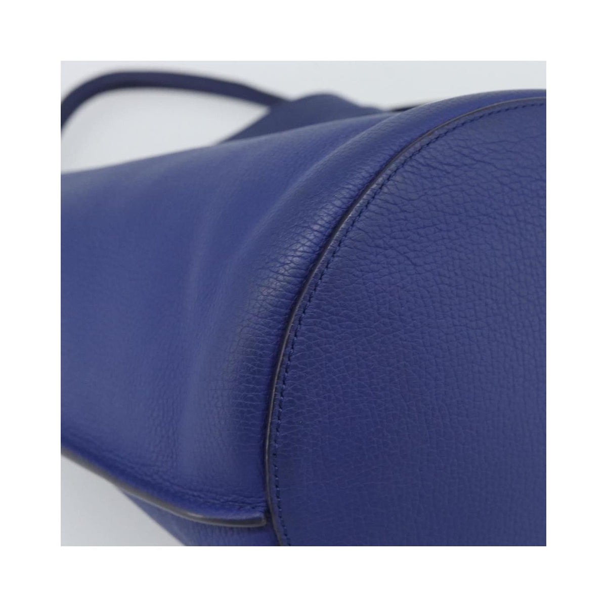 Sac À Main Celine Big Bag Bucket Nano Cuir - Bleu