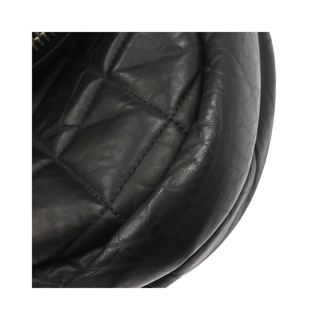 Sac Porté Épaule Chanel Expandable Flap Messenger Large Cuir - Noir