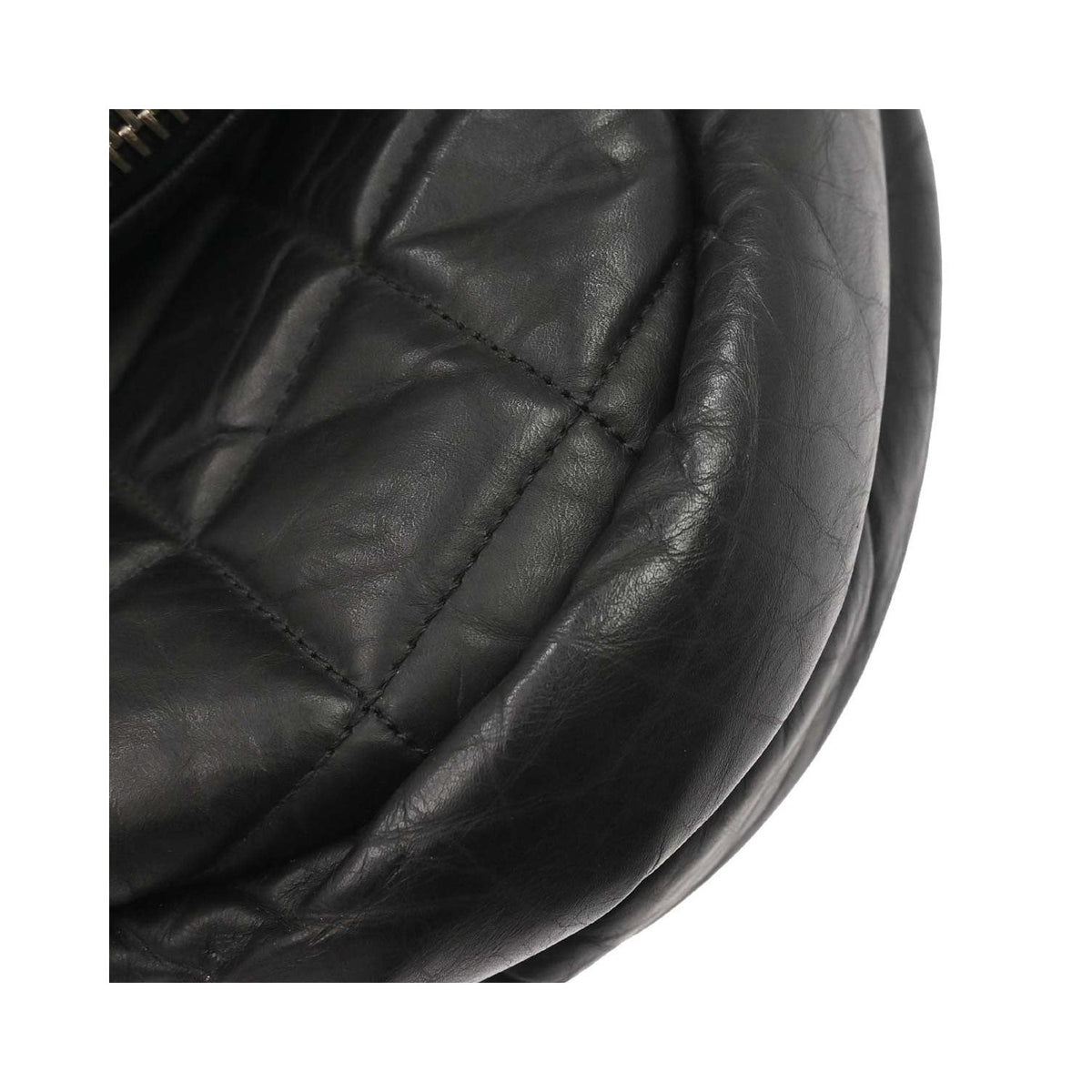 Sac Porté Épaule Chanel Expandable Flap Messenger Large Cuir - Noir