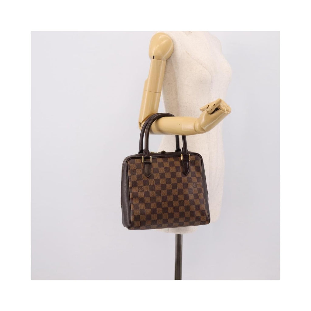 Sac À Main Louis Vuitton Brera Toile - Marron