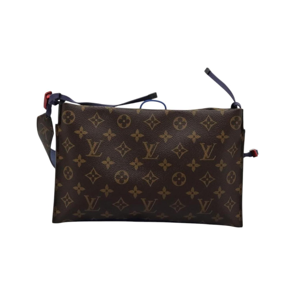 Sac Porté Épaule Louis Vuitton Outdoor Medium Toile - Bleu
