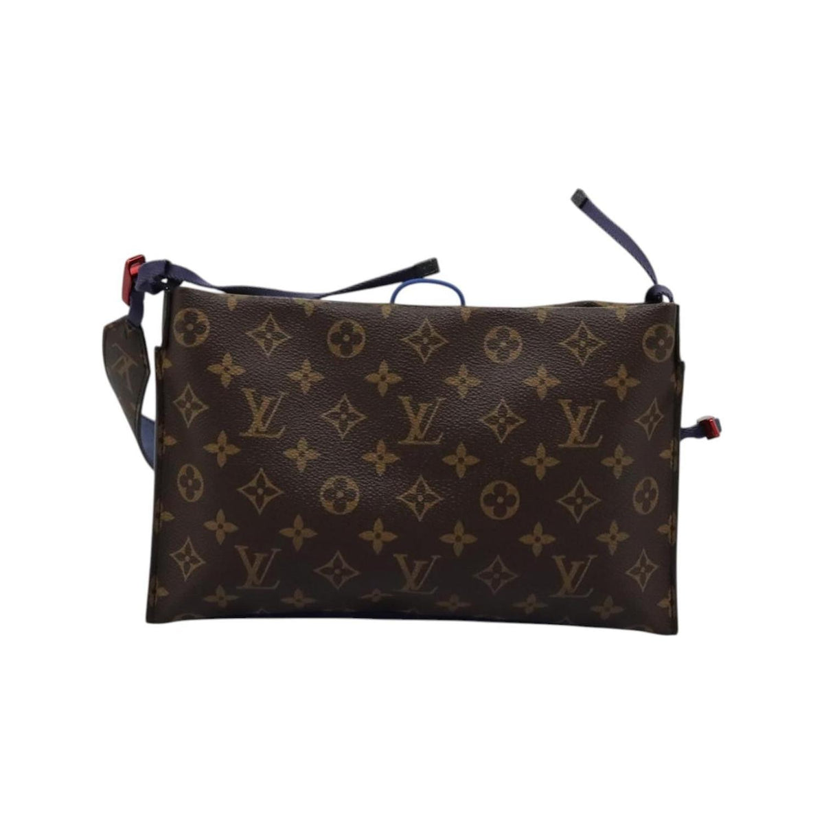 Sac Porté Épaule Louis Vuitton Outdoor Medium Toile - Bleu