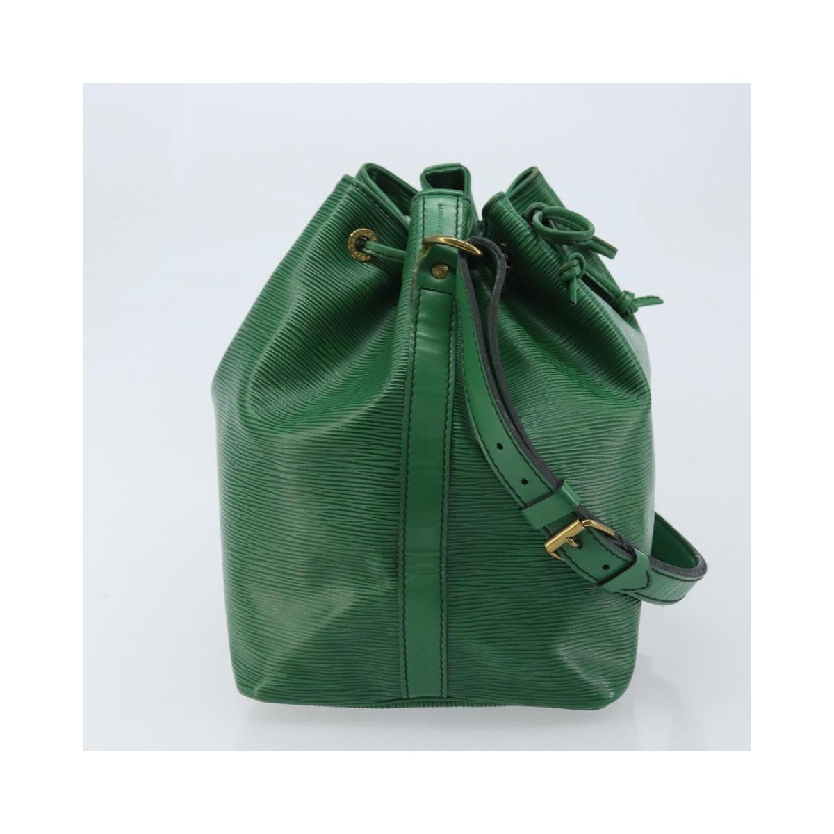 Sac Porté Épaule Louis Vuitton Petit Noe Medium Cuir - Vert