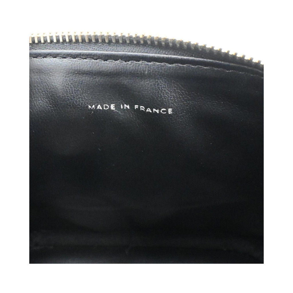 Sac À Main Chanel Vintage Timeless Cosmetic Case Tall Calfskin - Noir