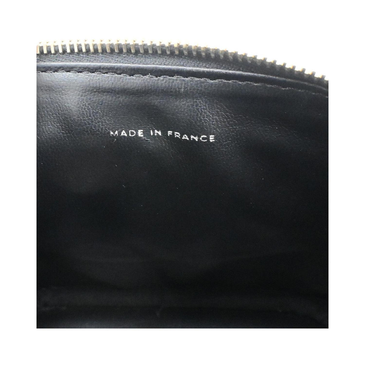 Sac À Main Chanel Vintage Timeless Cosmetic Case Tall Calfskin - Noir