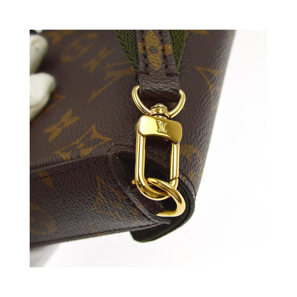 Sac Porté Épaule Louis Vuitton Felicie Strap & Go Large Toile - Marron