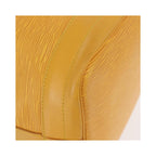Bolso de hombro Louis Vuitton Noé grande de cuero - Amarillo