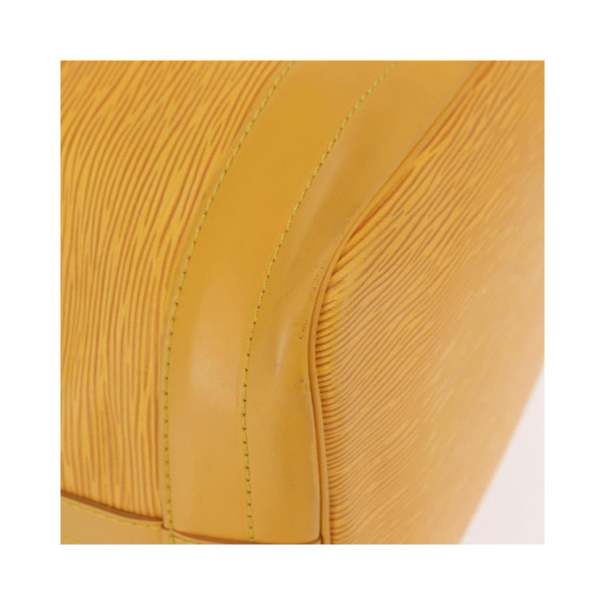 Bolso de hombro Louis Vuitton Noé grande de cuero - Amarillo