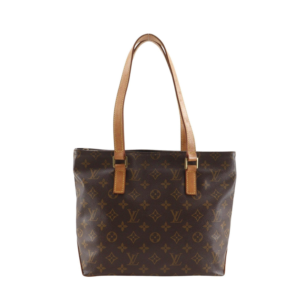 Cabas Louis Vuitton Cabas Piano Medium Toile - Marron