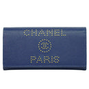 Chanel Deauville Flap Wallet Caviar Long