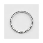 Bague Chanel Matelasse Platinum - Argent