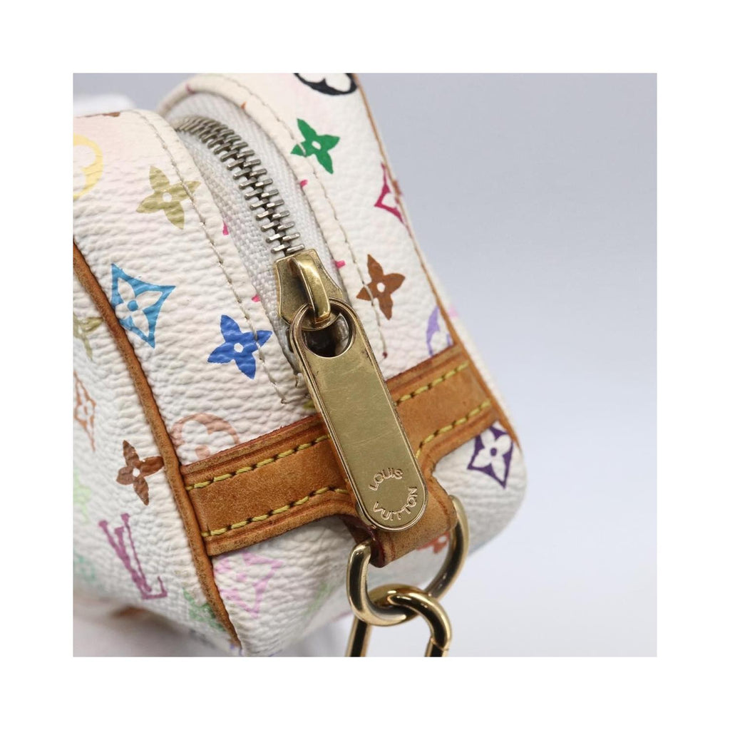 Pochette Louis Vuitton Wapity in tela - Bianca