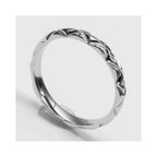 Bague Chanel Matelasse Platinum - Argent