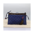 Sac Porté Épaule Louis Vuitton Outdoor Medium Toile - Bleu