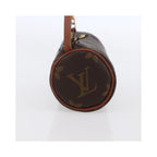 Pochette Louis Vuitton Papillon mini de lona marrón