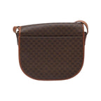 Sac Celine Macadam Shoulder Bag Toile - Marron