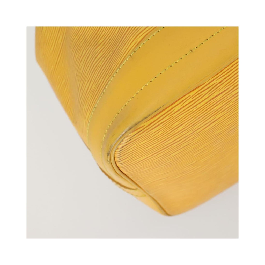 Sac Porté Épaule Louis Vuitton Noe Handbag Cuir - Jaune