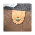 Bolsa de viaje Louis Vuitton Keepall 60 de lona - Marrón