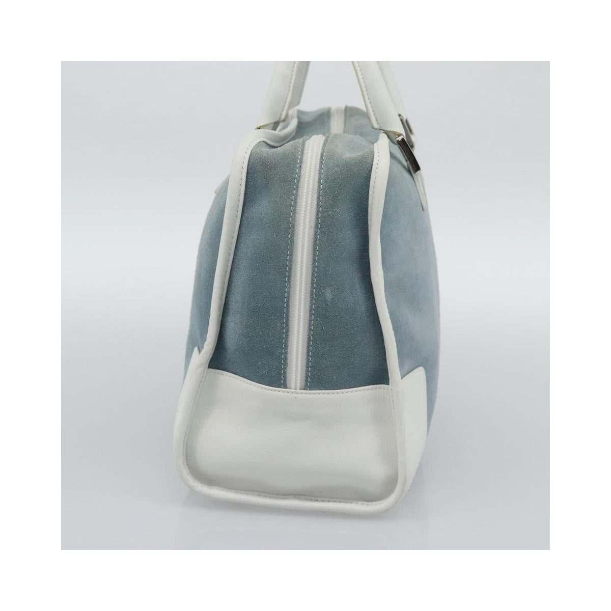Sac À Main Loewe Amazona 28 Daim - Bleu