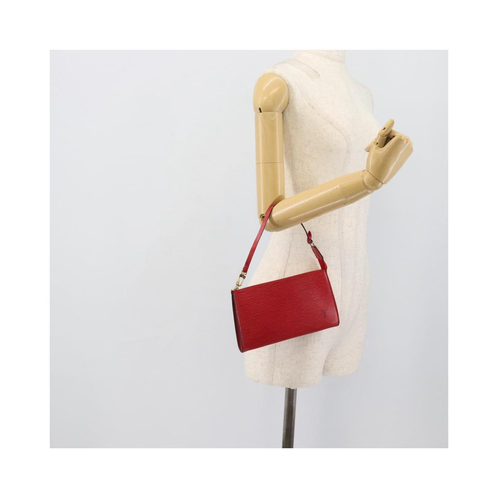 Pochette Louis Vuitton Pochette Accessoires Medium Cuir - Rouge