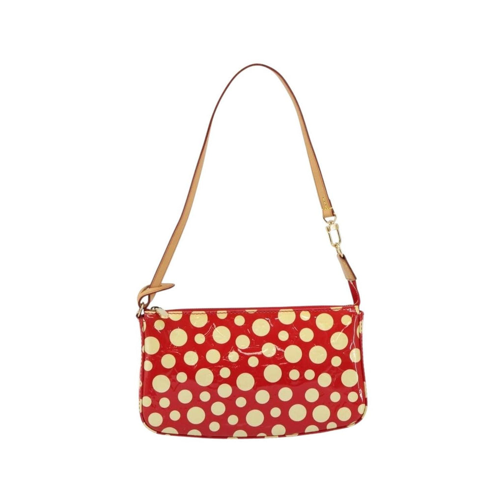 Pochette Louis Vuitton Pochette Accessoires Cuir Verni - Rouge