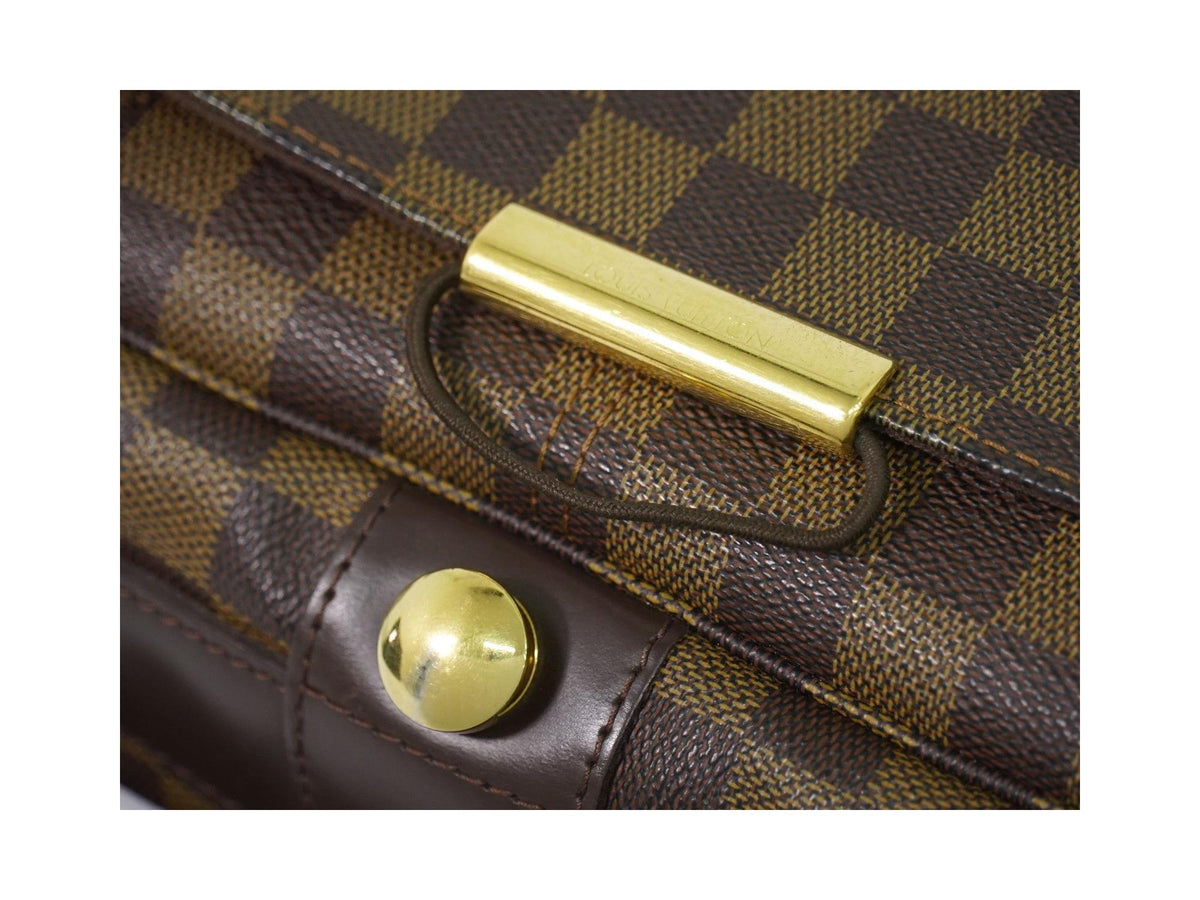 Borsa a spalla Louis Vuitton Bastille PM in tela - Marrone