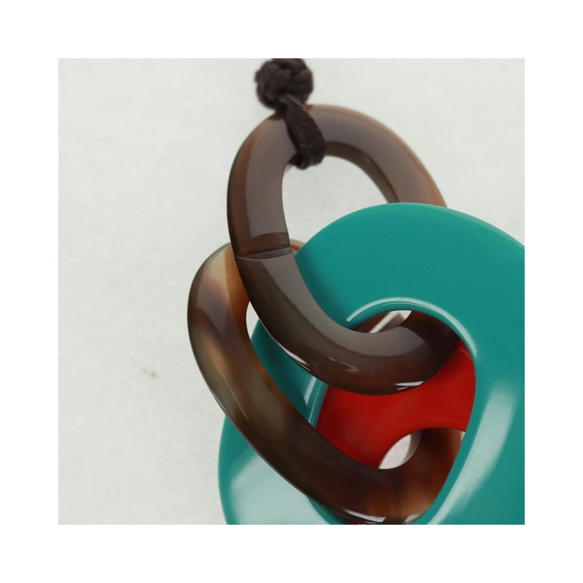 Collier Hermes Karamba Plastic - Multicolore