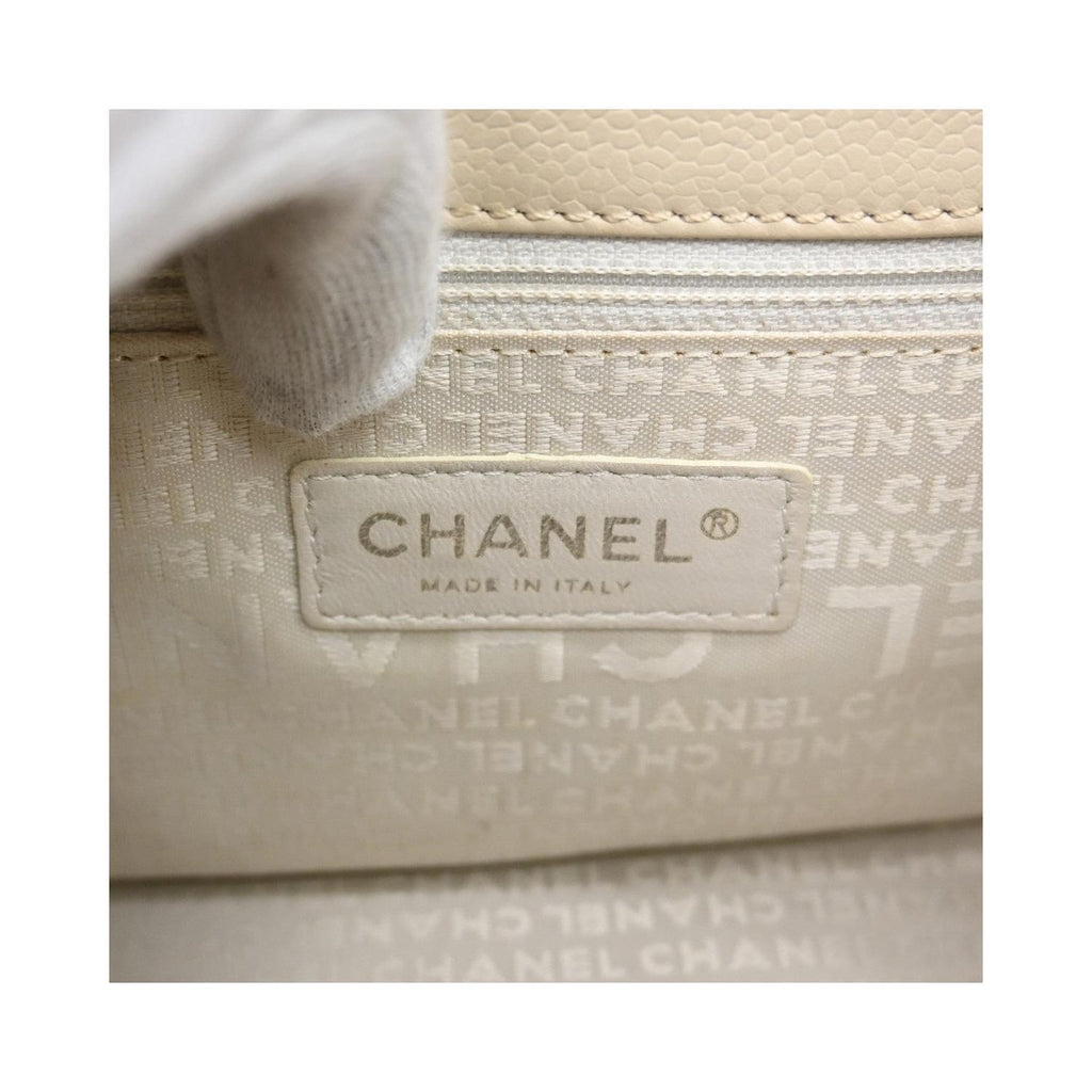 Chanel - Small Mademoiselle Lock Leather Shoulder Bag - Beige