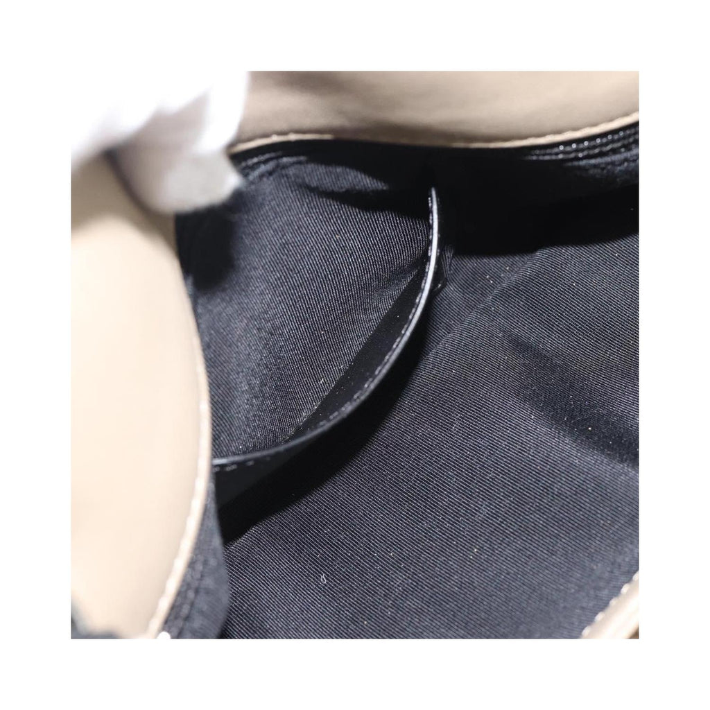 Sac À Main Chanel Just Mademoiselle Medium Cuir Verni - Beige