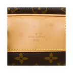 Sac À Main Louis Vuitton Deauville Mini Toile - Marron