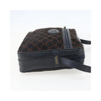 Sac Porté Épaule Celine C Macadam Shoulder Bag Daim - Bleu Marine