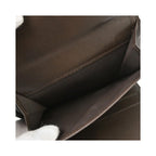 Portefeuille Celine Trifold Toile - Marron