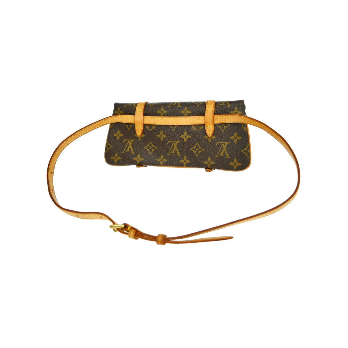 Pochette Louis Vuitton Marelle Toile - Marron