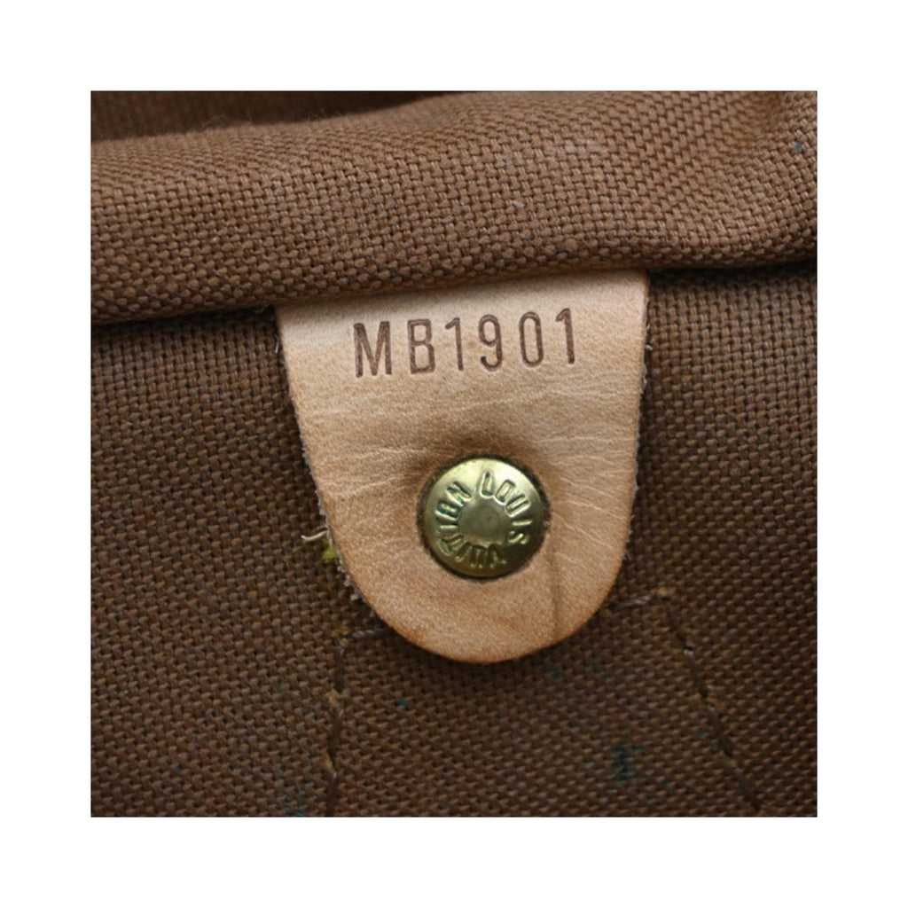 Sac À Main Louis Vuitton Speedy 40 Toile - Marron