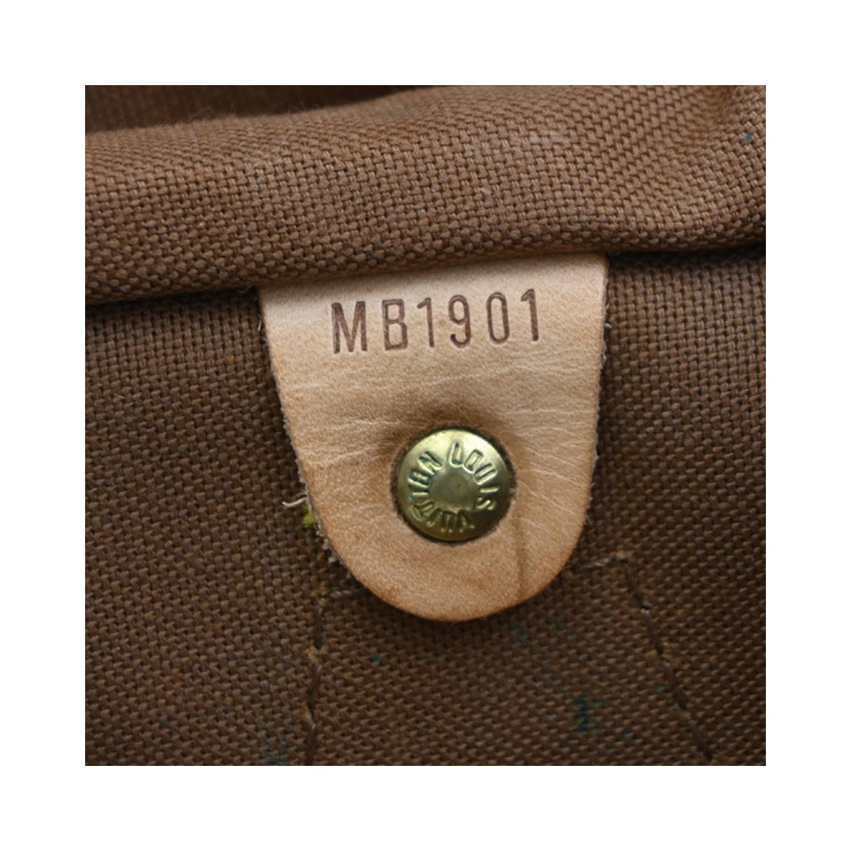 Sac À Main Louis Vuitton Speedy 40 Toile - Marron
