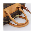 Sac À Main Louis Vuitton Deauville Mini Toile - Marron