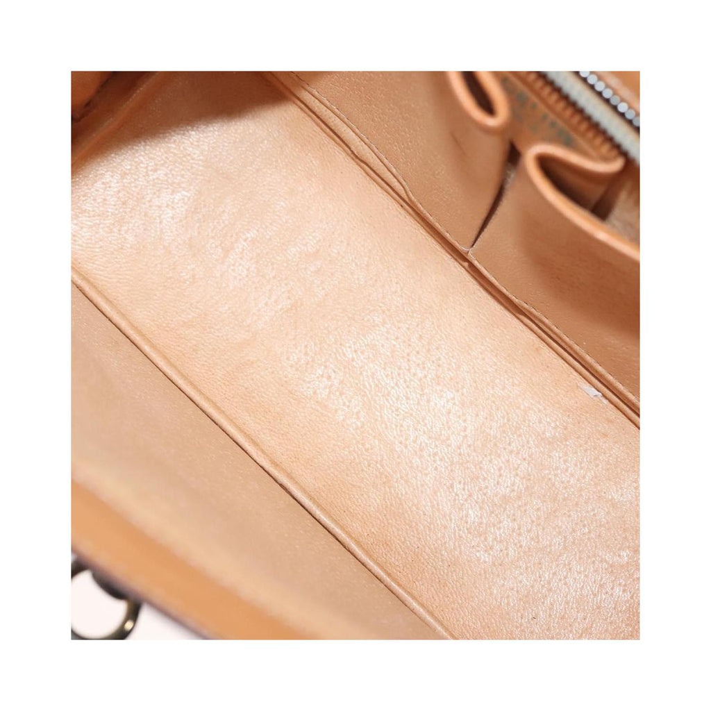 Sac À Main Celine Macadam Handbag Toile - Marron