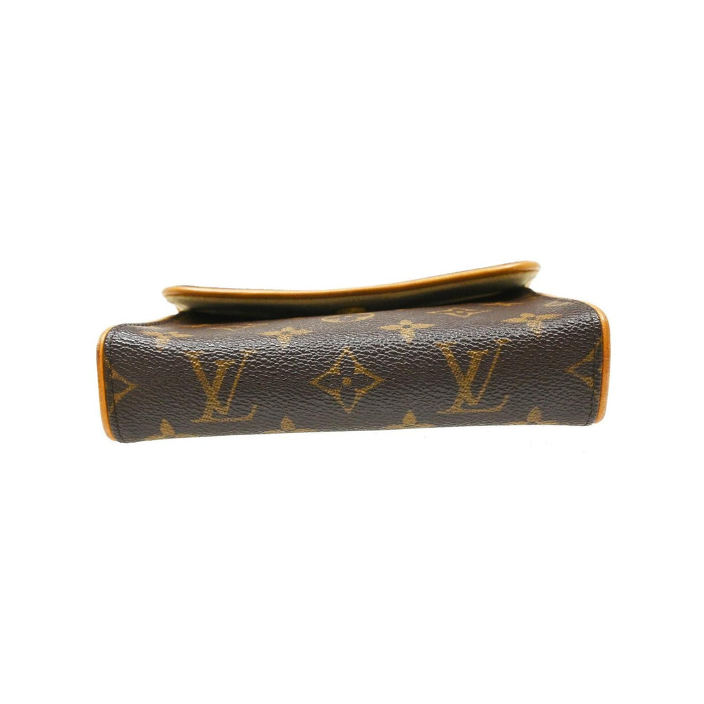 Pochette Louis Vuitton Florentine Pochette Small Toile - Marron