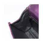 Sac À Main Chanel Wallet On Chain Velvet - Violet