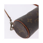 Pochette Louis Vuitton Papillon mini de lona marrón
