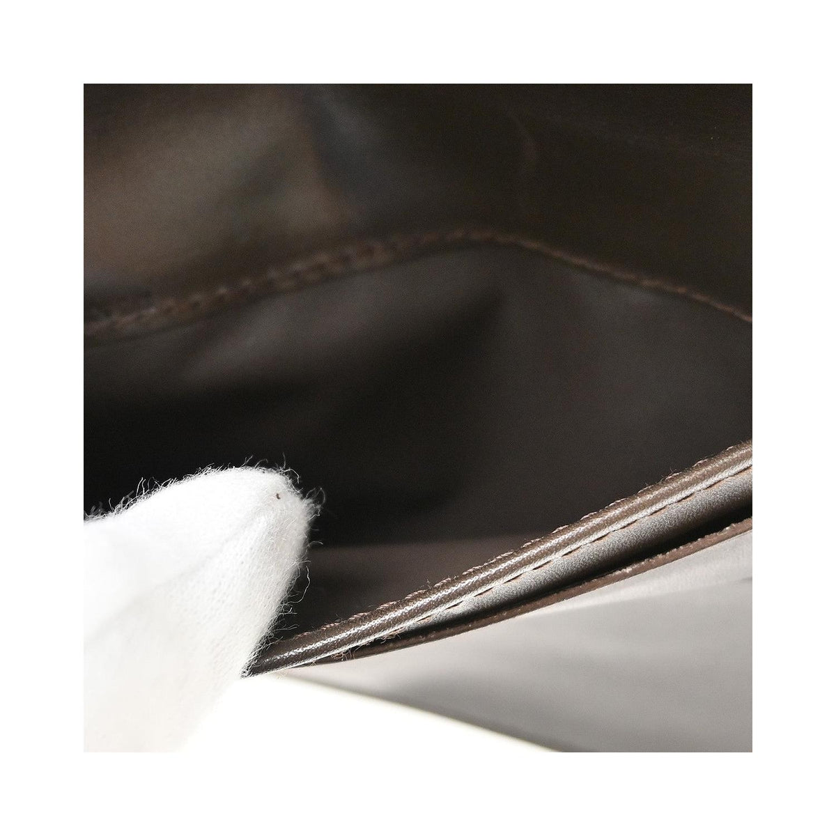 Portefeuille Celine Trifold Toile - Marron