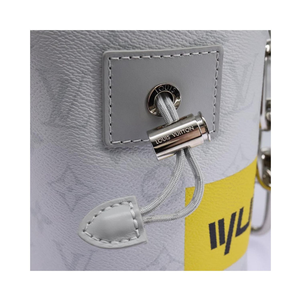 Pochette Louis Vuitton Chalk Nano Toile - Gris