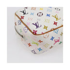 Pochette Louis Vuitton Wapity in tela - Bianca