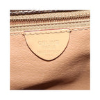 Sac Celine Macadam Shoulder Bag Toile - Marron