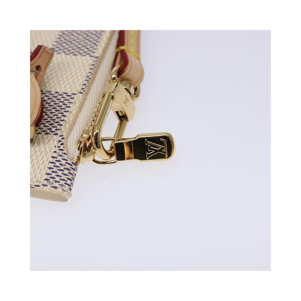 Louis Vuitton - Neverfull MM pouch in canvas - White