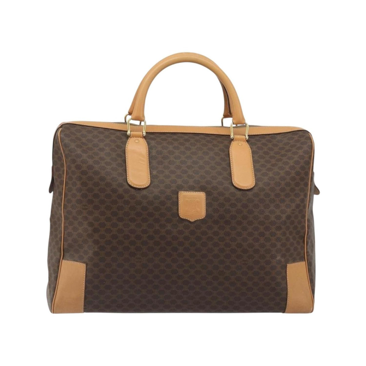 Sac De Voyage Celine Boston Pvc - Marron