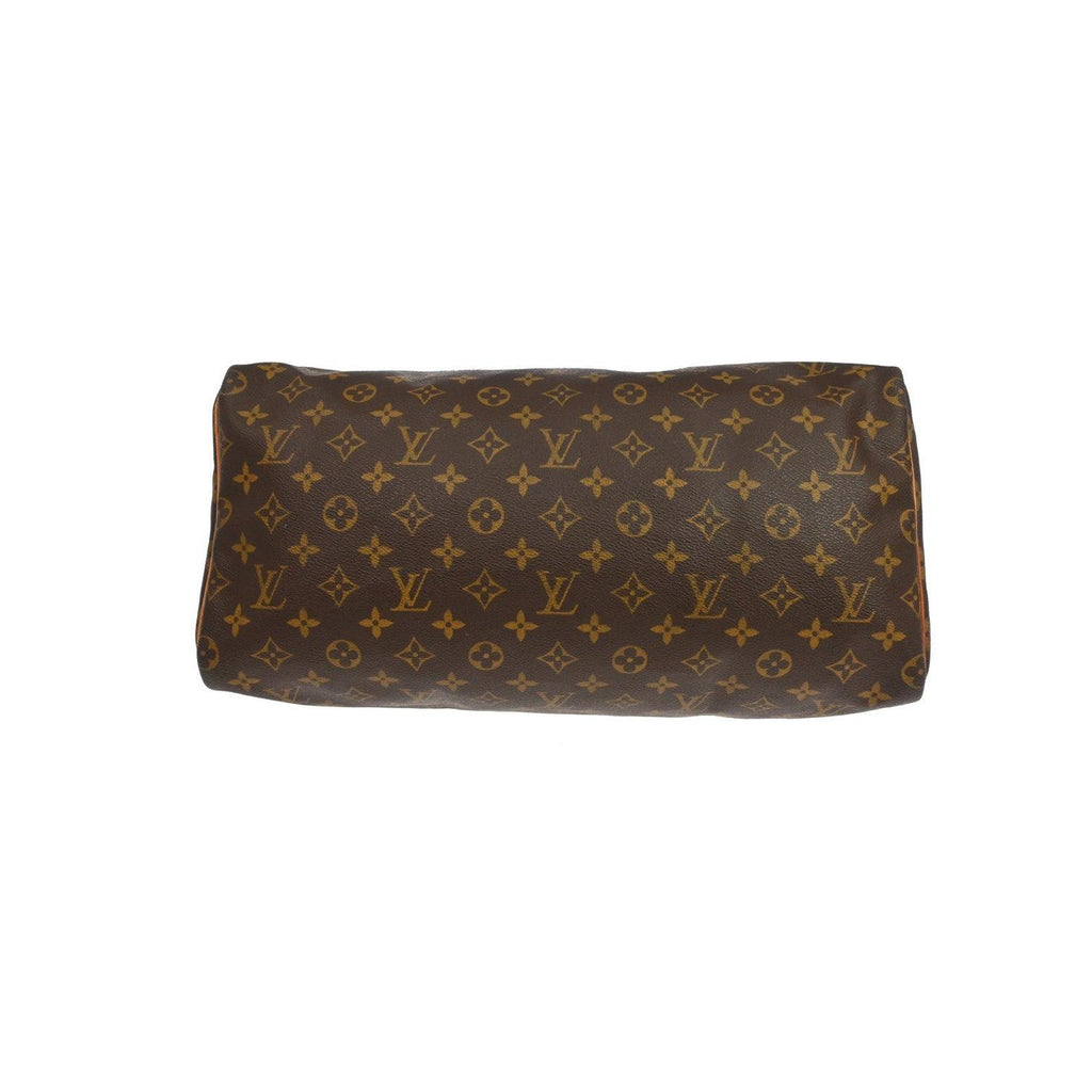 Louis Vuitton - Bolso de mano Speedy 40 de lona - Marrón