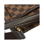 Sac À Main Louis Vuitton Aubagne Toile - Marron