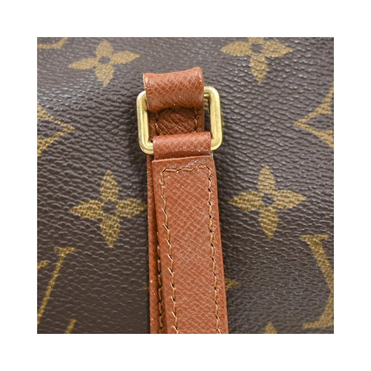 Bolso de mano Louis Vuitton Papillon 30 de lona - Marrón
